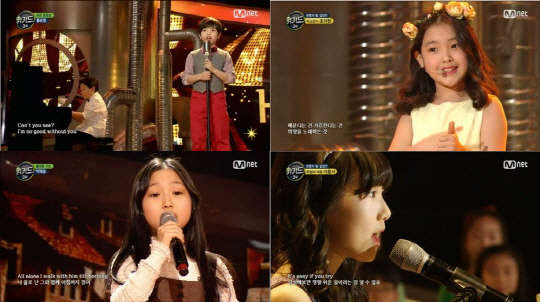 사진=Mnet '위키드(WE KID)' 방송장면.